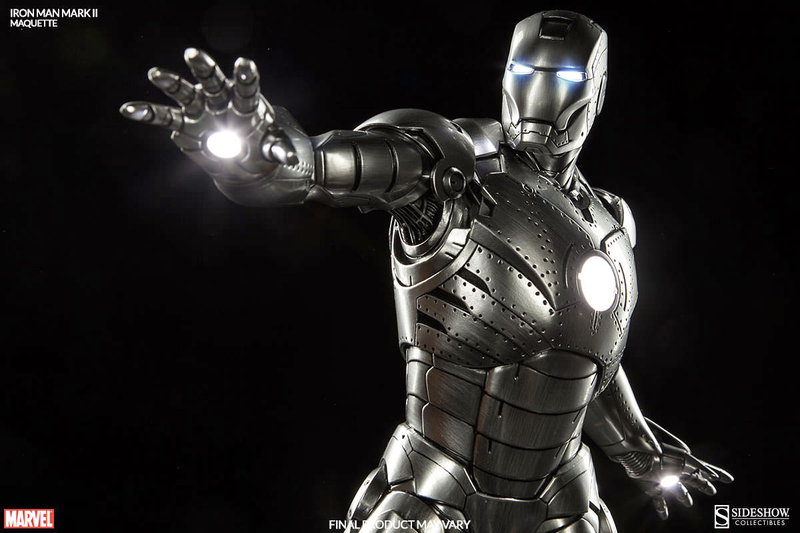 Illustration for article titled It's Too Bad This Stunning Iron Man Mark II Statue Doesn't Move